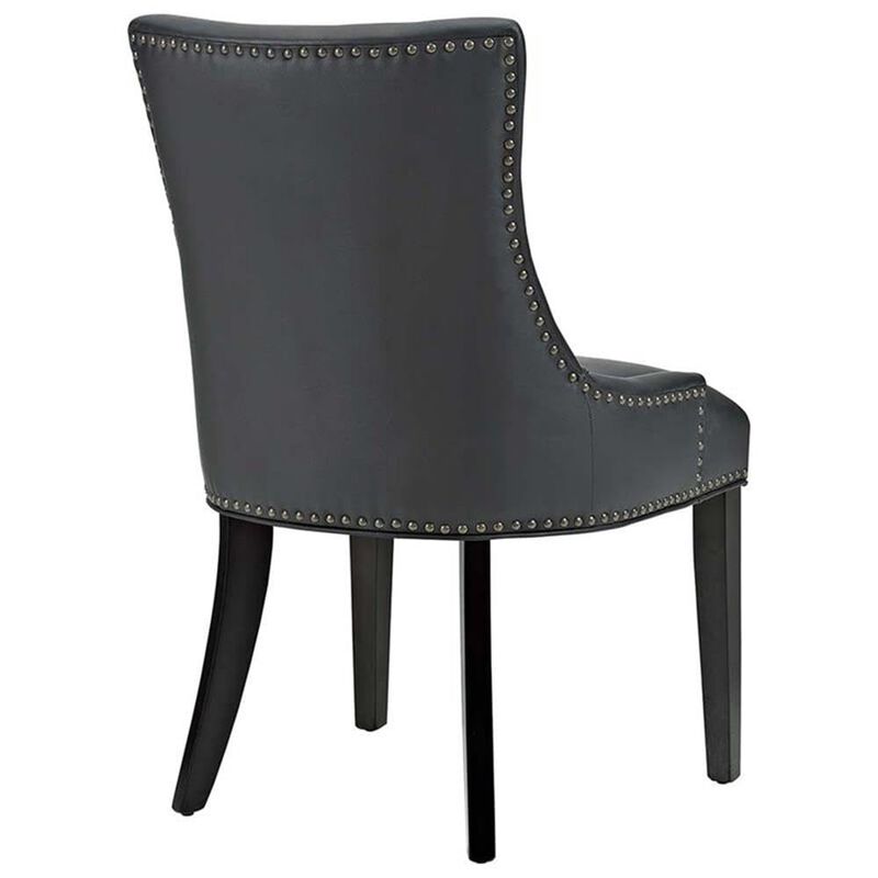 Marquis Dining Chair Faux Leather Set of 2 image number 5