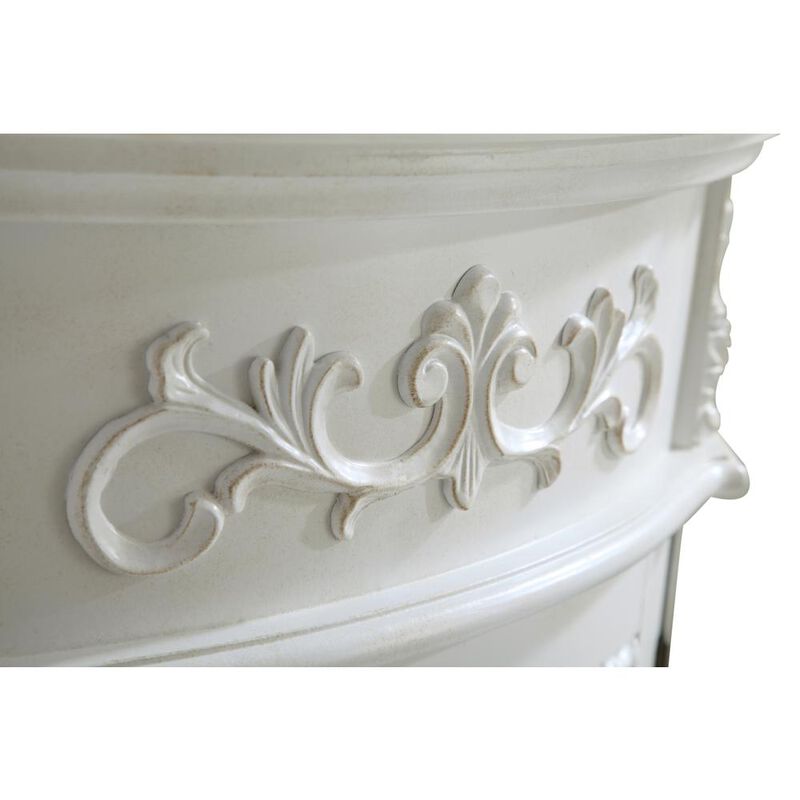 Elegant Kitchen and Bath 24 inch Single Bathroom vanity in Antique White