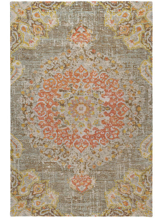 Tabrook TB11 Brown 3' x 5' Rug
