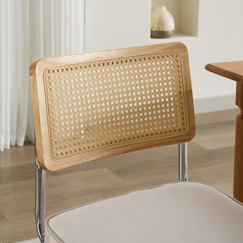 Set of 2 Mid-Century Modern Dining Chairs Stylish and Timeless Seating for Your Dining Room