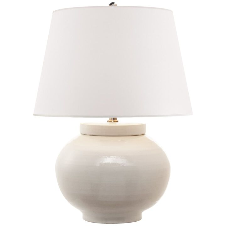Carter Small Table Lamp in White