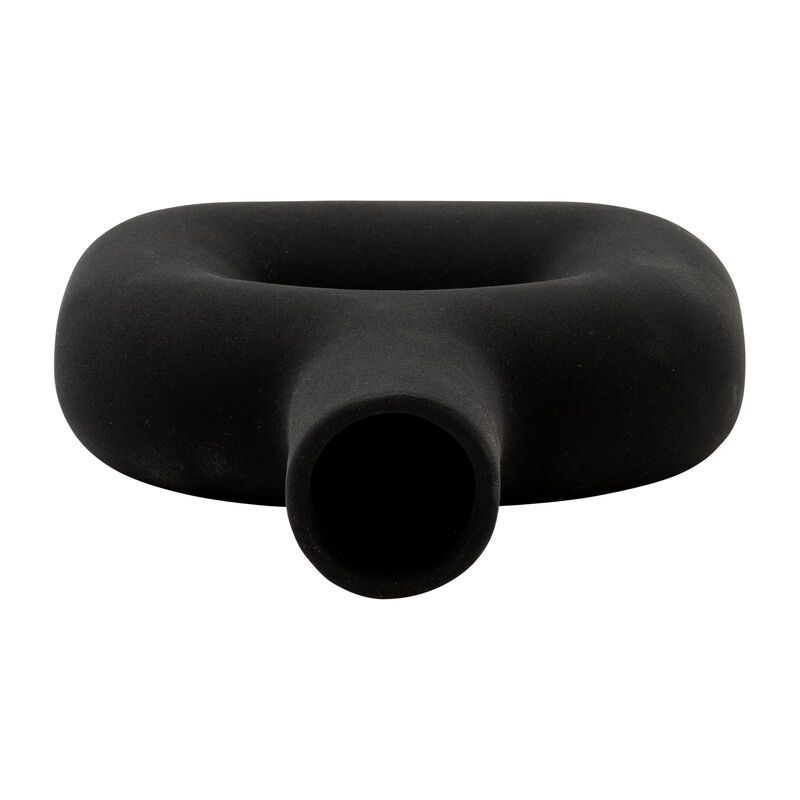 Dol, 8" Open Cut Vase, Black image number 5