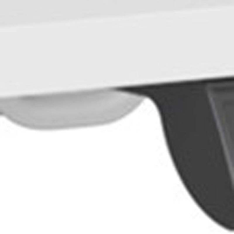 HomeRoots Adjustable Black Wood and Steel Standing Desk image number 4