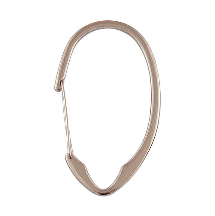 Utopia Alley Rust-Proof Zinc Shower Curtain Hooks with Clasp Closure, Shower Hooks Hangers for Bathroom, Kitchen Utensils, Curtains, Clothing, Towels etc - Set of 12