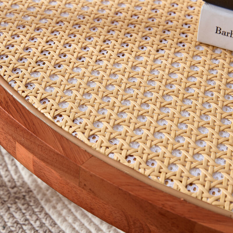 Cridcu Double Layer Solid Wood Coffee Table image number 6