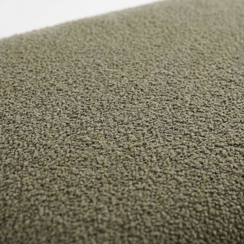 Boucle Fabric King Headboard with Soft Texture and Sturdy Frame Design image number 4