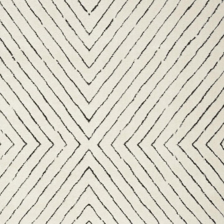 HomeRoots Abstract Area Rug