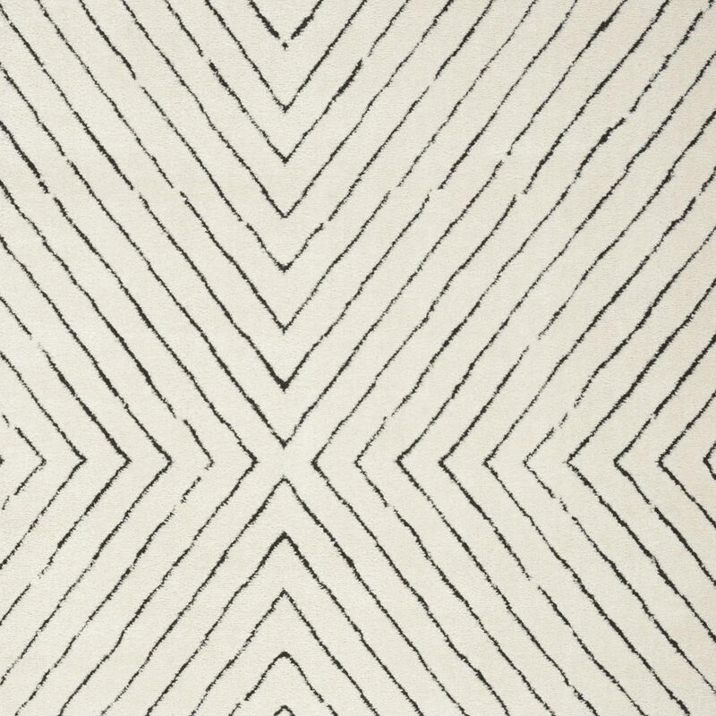 HomeRoots Abstract Area Rug image number 0