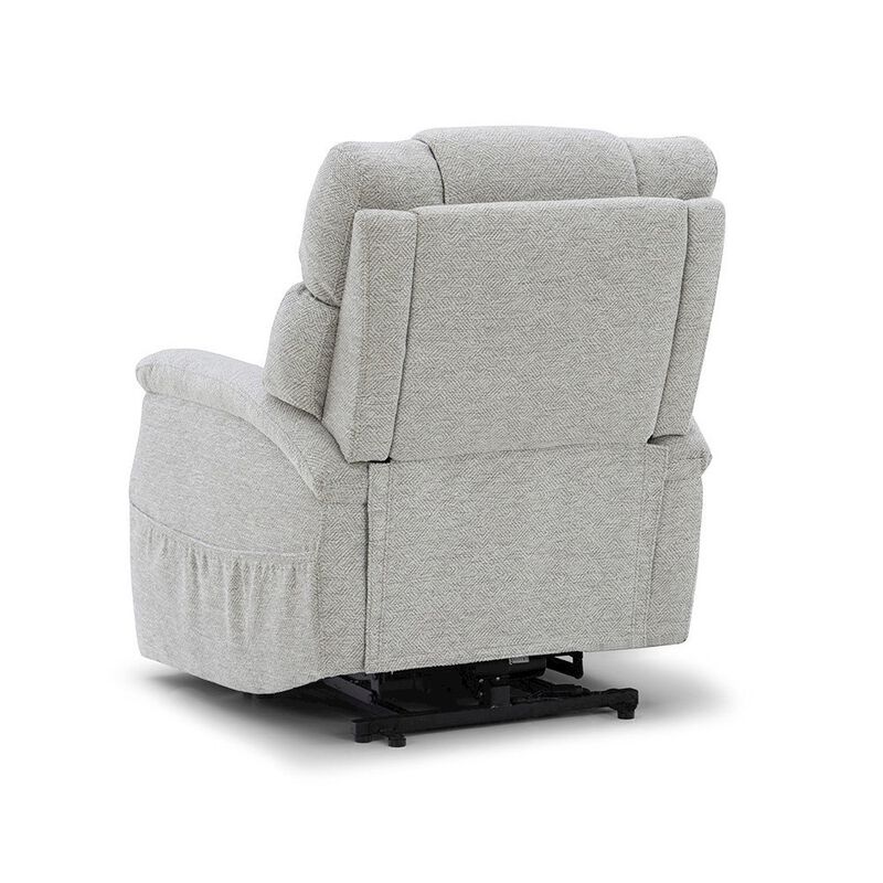 Starlight Canyon Home Light Gray Power Lift Recliner Chair for Elderly with USB and Electric Recline