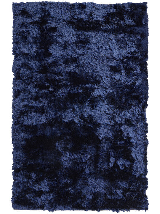 Indochine 4550F Blue/Black 3'6" x 5'6" Rug