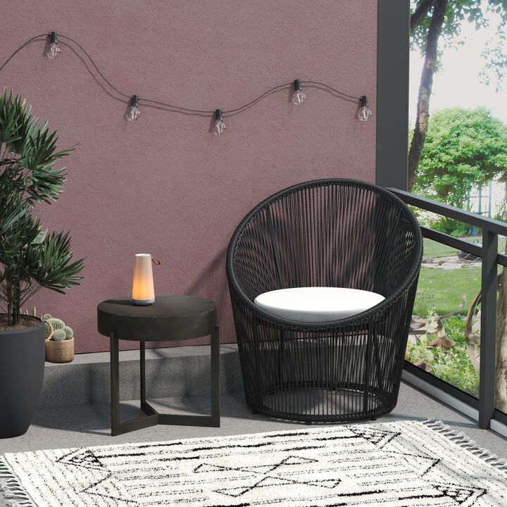 Taura Resin Rope Lounge Chair