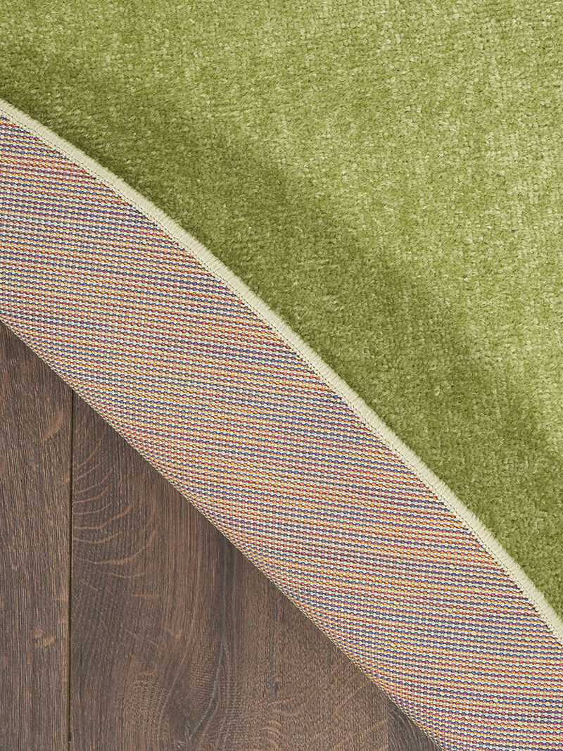 Nourison Essentials NRE01 Green 4' x Round Rug