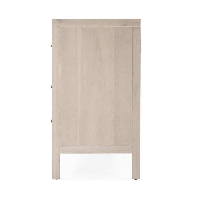 Butler Specialty Nora 3-Drawer Chest, Taupe