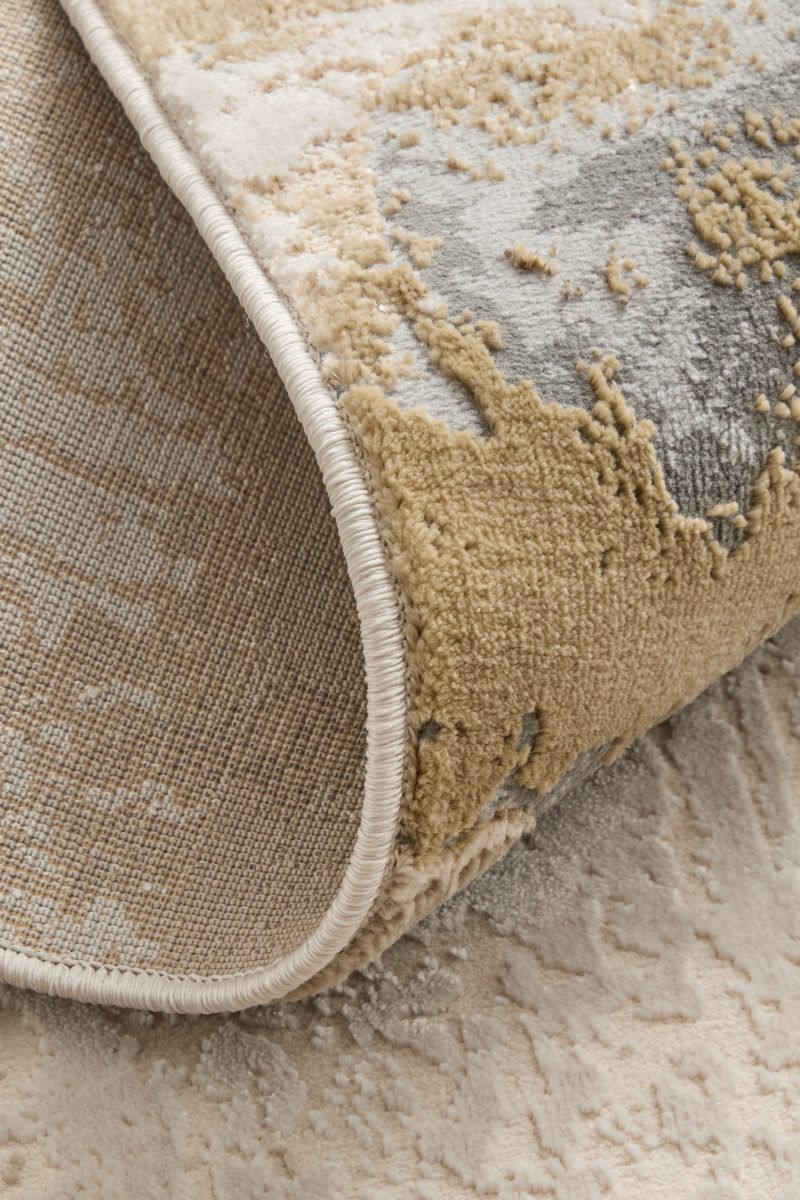 Aura 3737F Gold/Gray 9'2" x 12' Rug image number 2