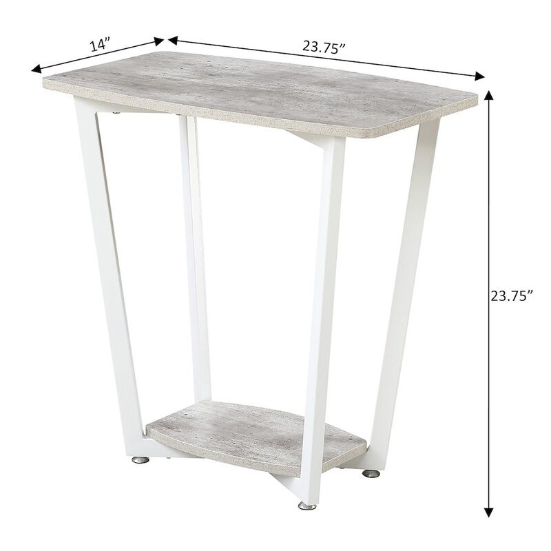 Convience Concept, Inc. Graystone End Table with Shelf