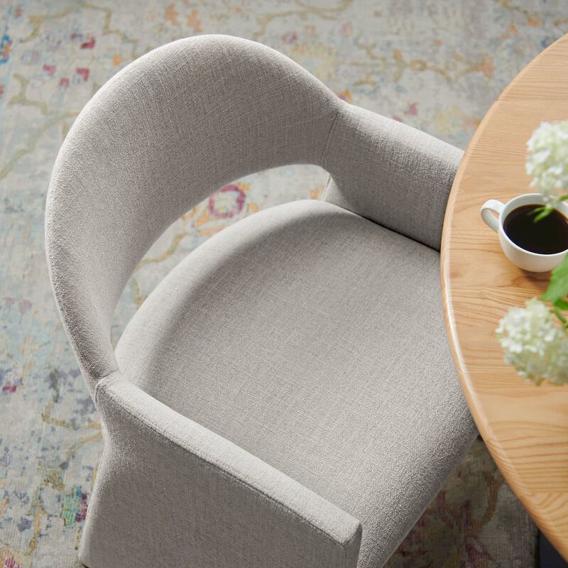 Talia Upholstered Fabric Dining Armchair image number 8