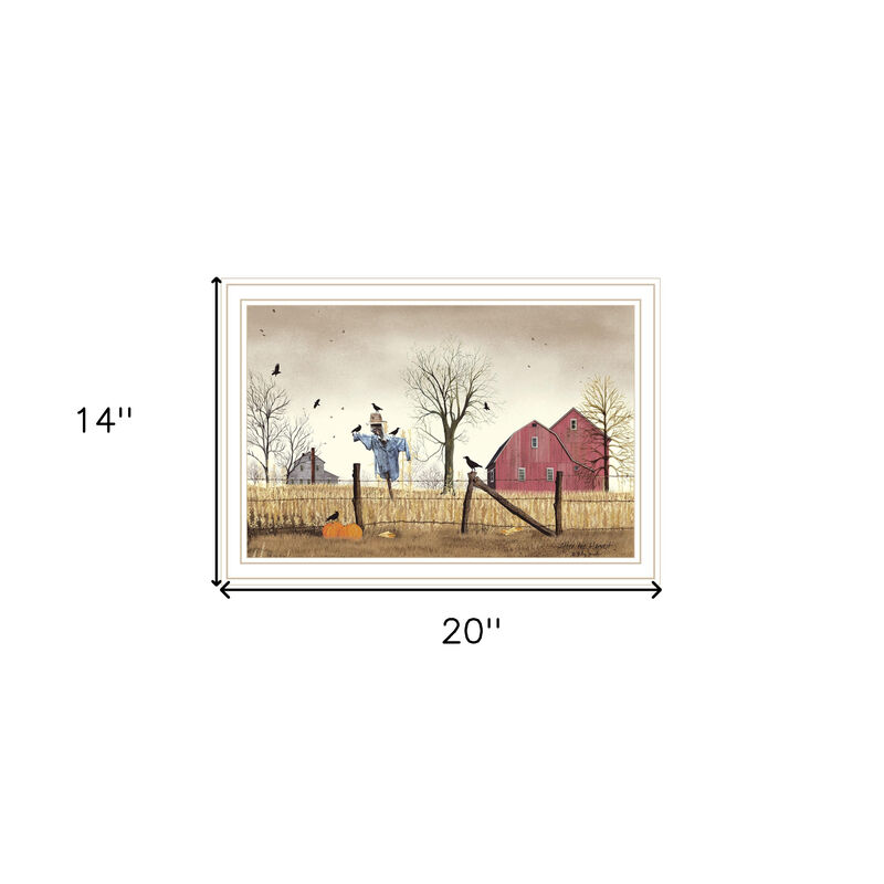 HomeRoots After the Harvest White Framed Wall Art image number 4
