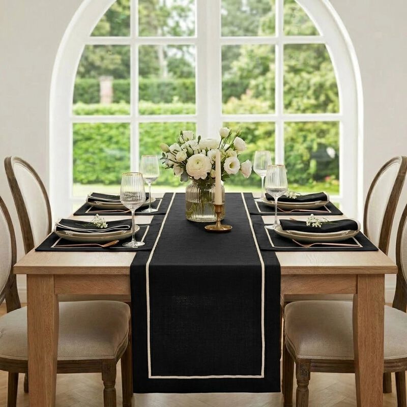 Linen Table Runner image number 4