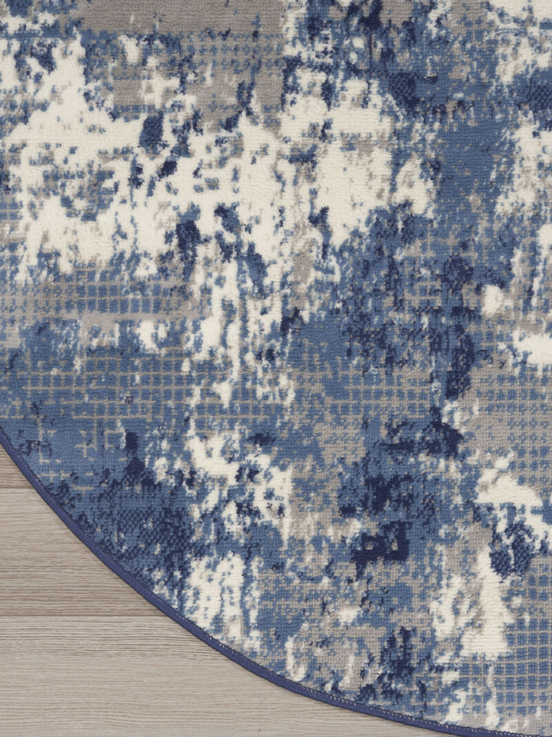 Grafix GRF38 Navy/Blue 8'6" x 12' Rug