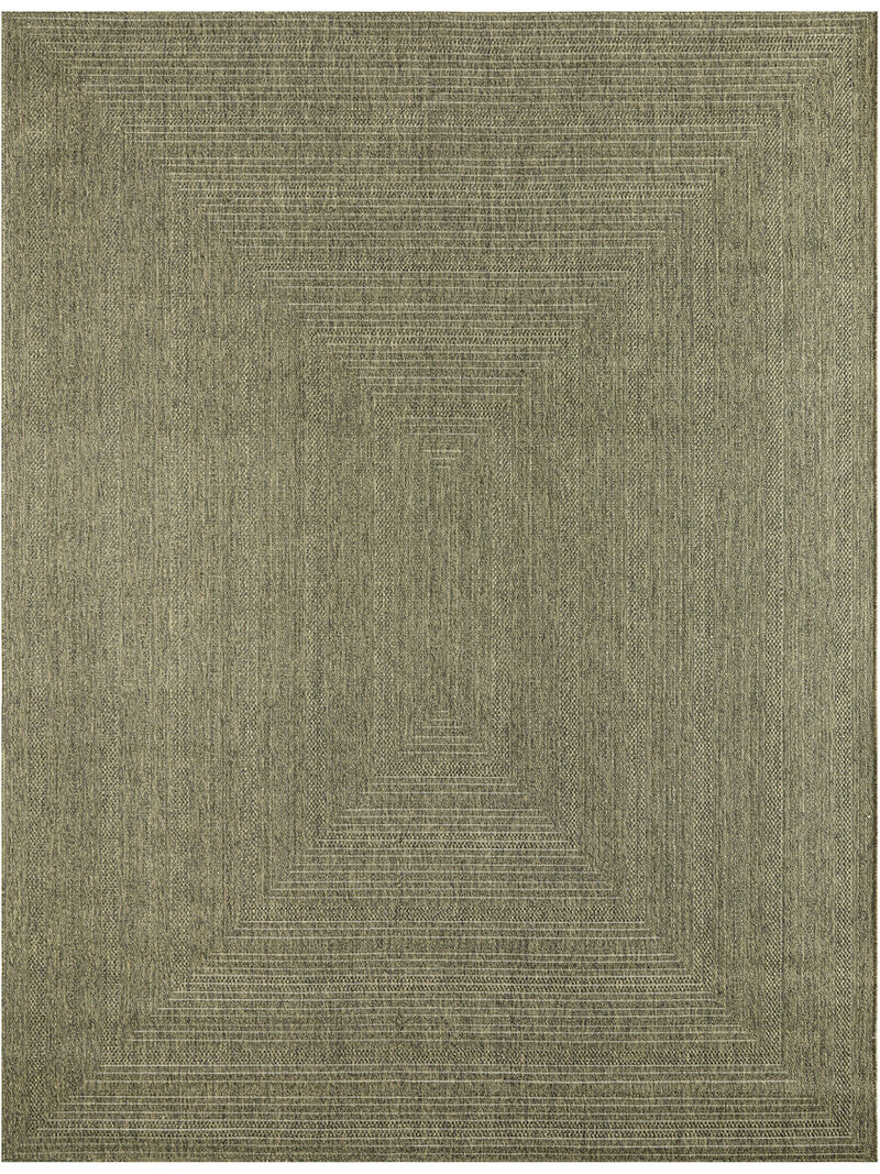 Tulum TLM04 Olive 9' x 12' Rug image number 0