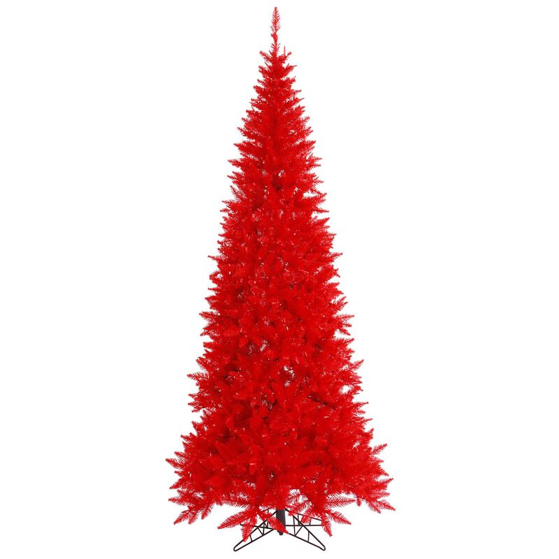 Vickerman Red Slim Fir Tree 948T - image number 0