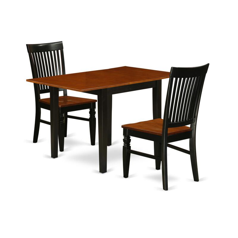 Dining Room Set Black & Cherry