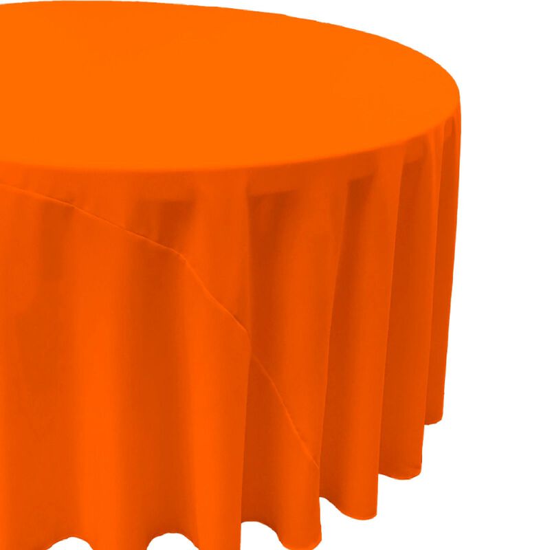 Round Polyester Poplin Tablecloth for Weddings, Parties and Banquet Tables image number 2