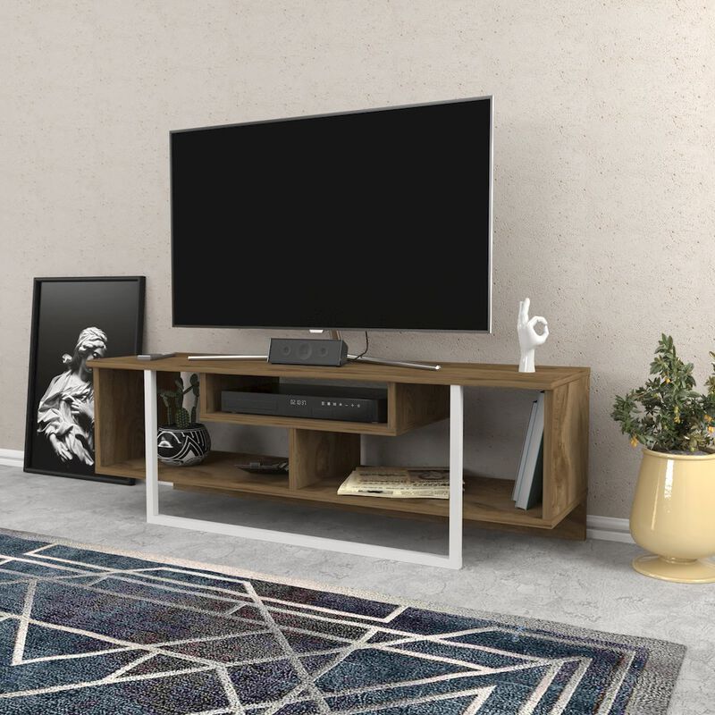 Decorotika Asal 47 Tv Stand - Oud Oak White