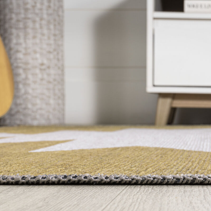 Chayton Minimalist Geometric Machine-Washable Indoor Area Rug