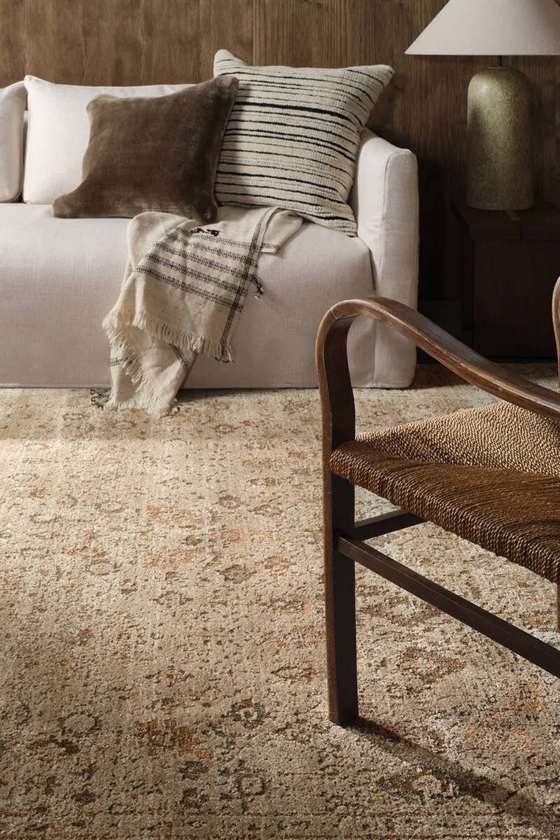 Patterned Silence Rosealyn Fog 8'6" x 12' Rug image number 8