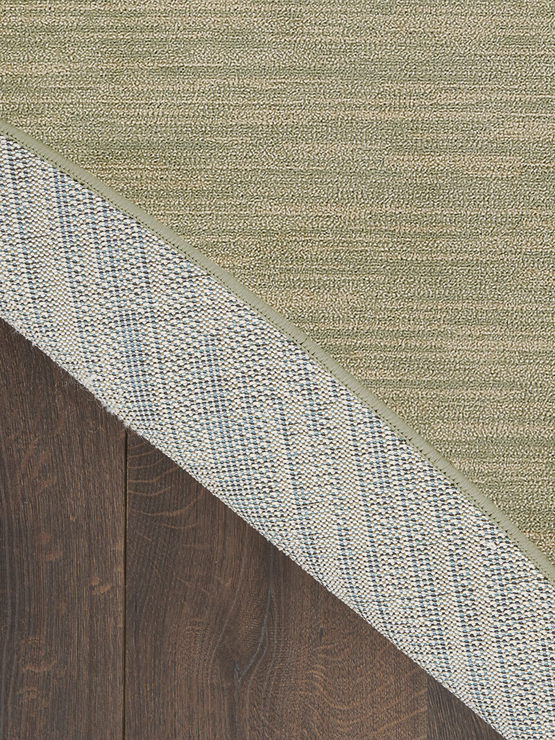 Nourison Essentials NRE01 Green/Gold 4' x Round Rug