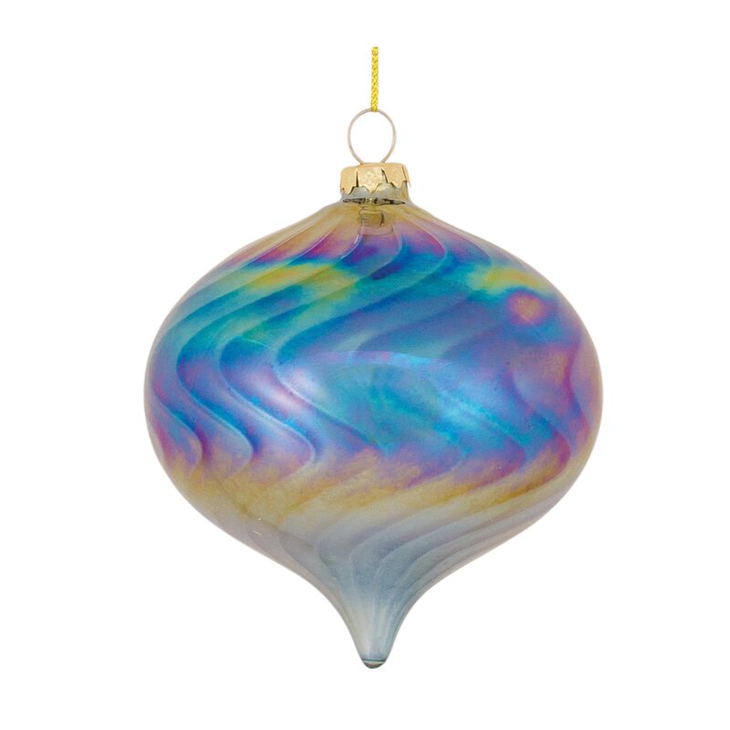 Ornament (Set of 6) 4.75"H, 4.75"H, 7"H Glass