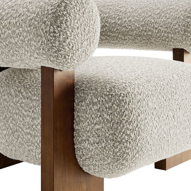 Jace Boucle Accent Chair image number 6
