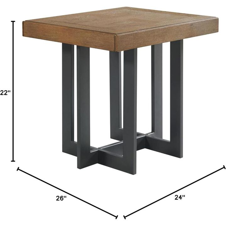 22" End Table in Dune