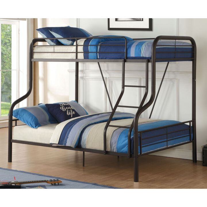 Cairo Bunk Bed (Twin/Full) in Sandy Black