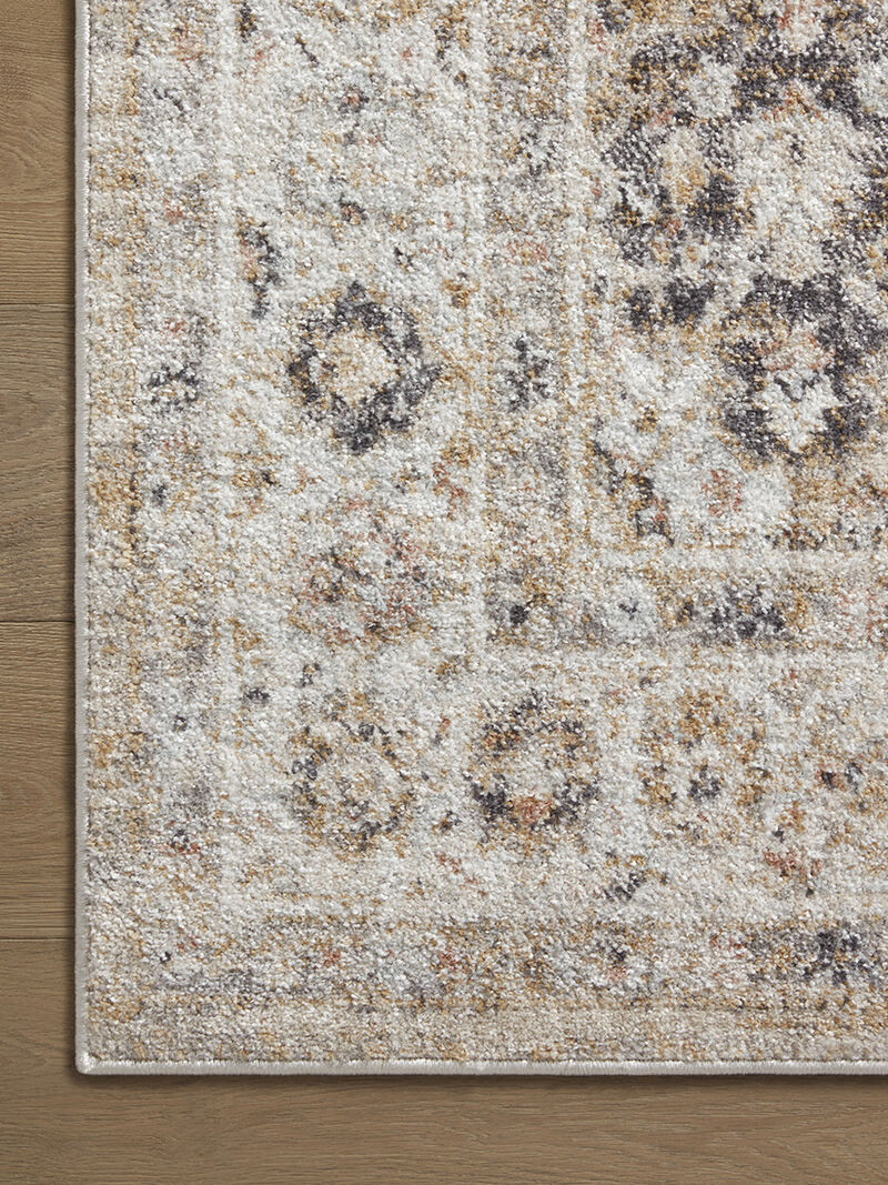 Monroe MON02 Beige/Multi 18" x 18" Sample Rug