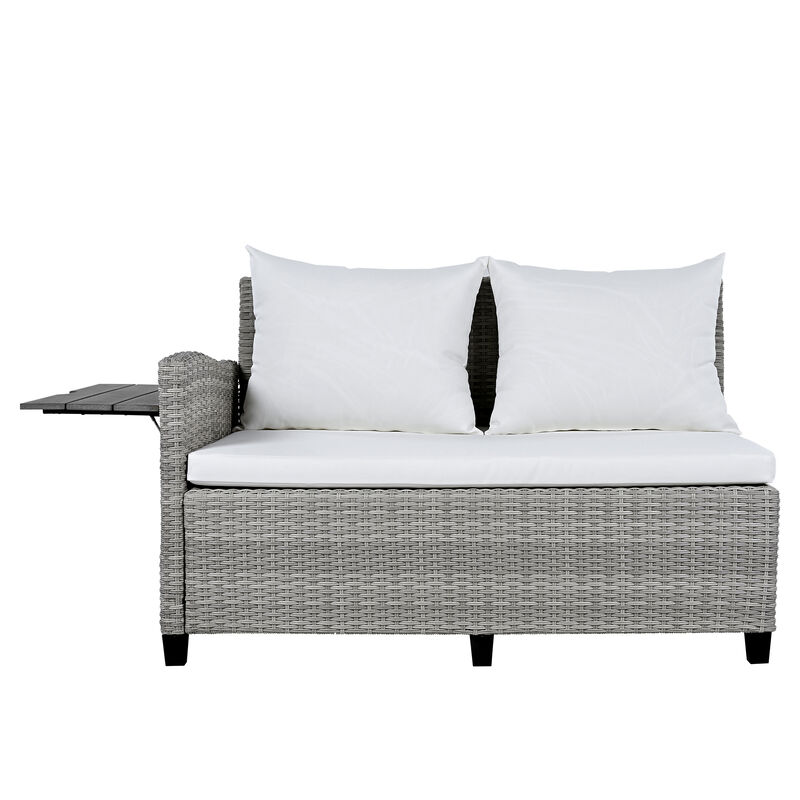 Merax 5-Piece Outdoor Patio Rattan Sofa Set