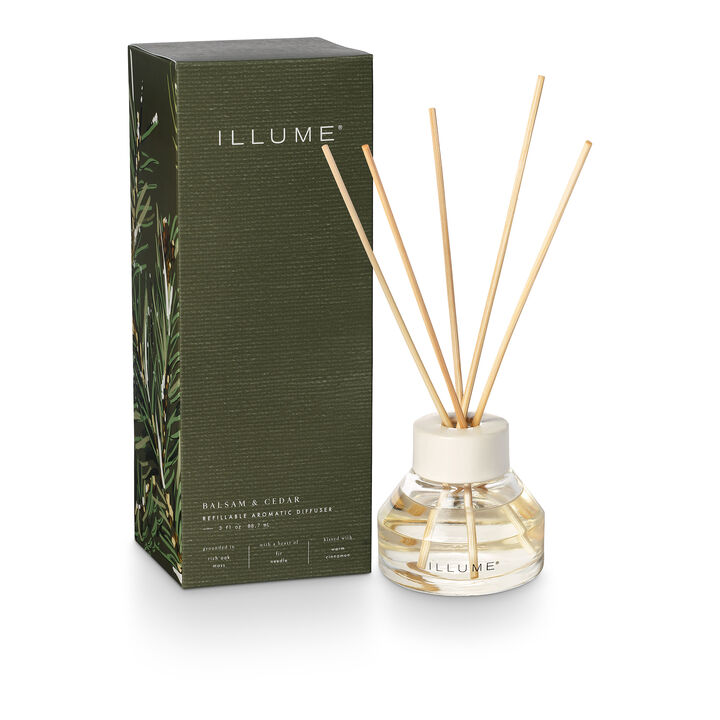 ILLUME Refillable Aromatic Diffuser, Winter White