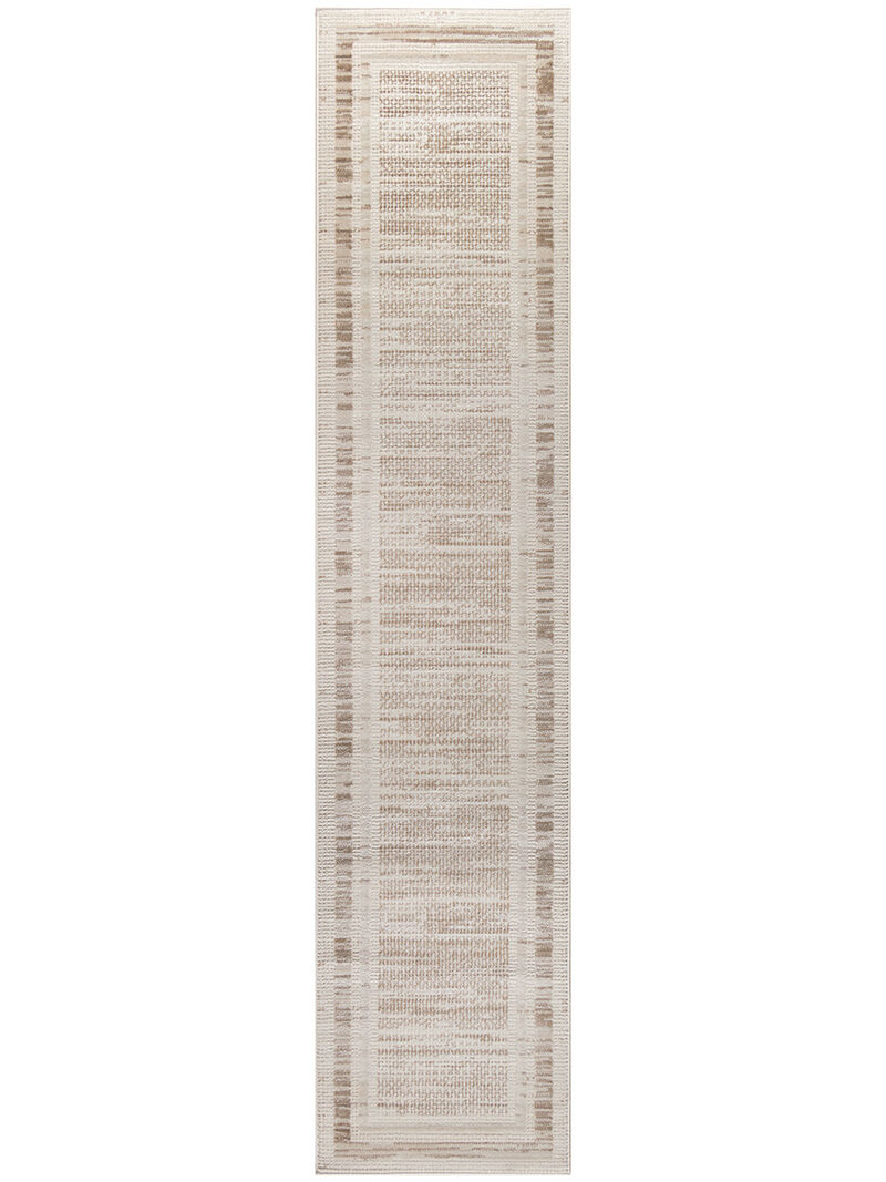 Serenity Home SRH07 Mocha/Ivory 2'2" x 7'6" Rug