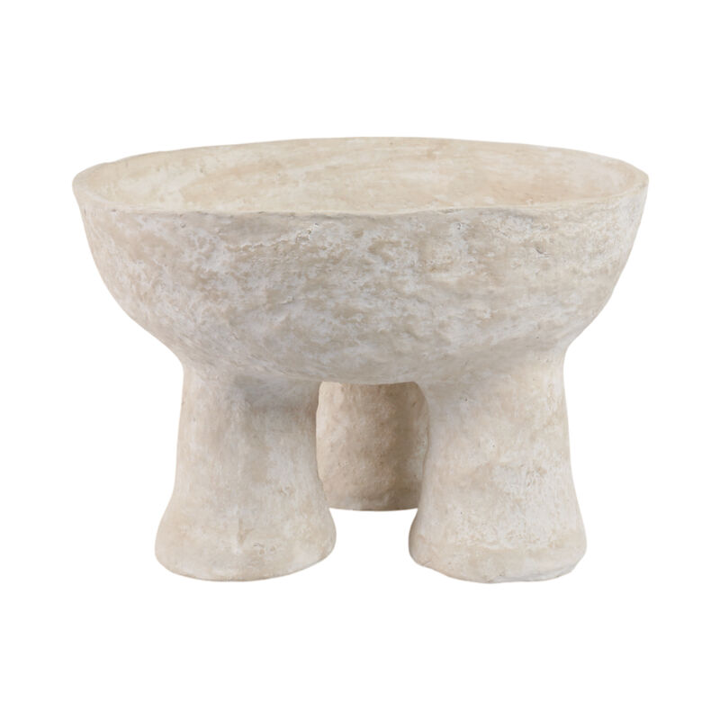 3-Footed Paper Mache Bowl image number 3