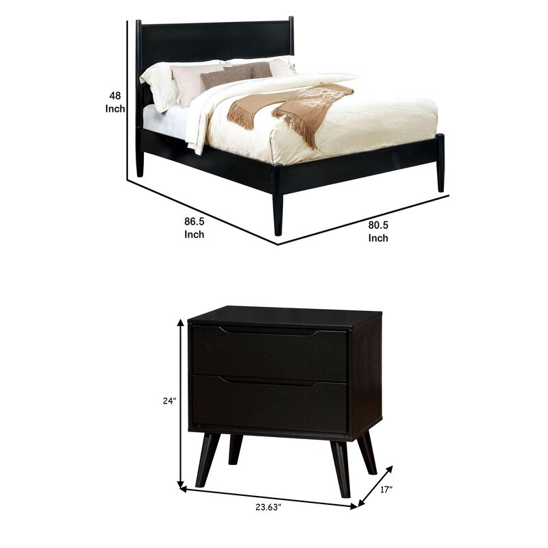 3pc Bedroom Set, 2 Nightstands image number 7