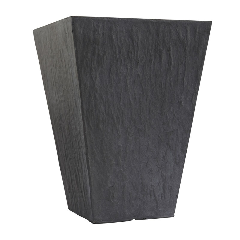 Nearly Natural 16-in Slate Planter (Indoor/Outdoor) image number 2