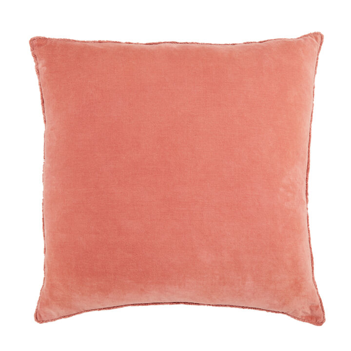Nouveau Brick Dust 26"X26" Polyester Pillow