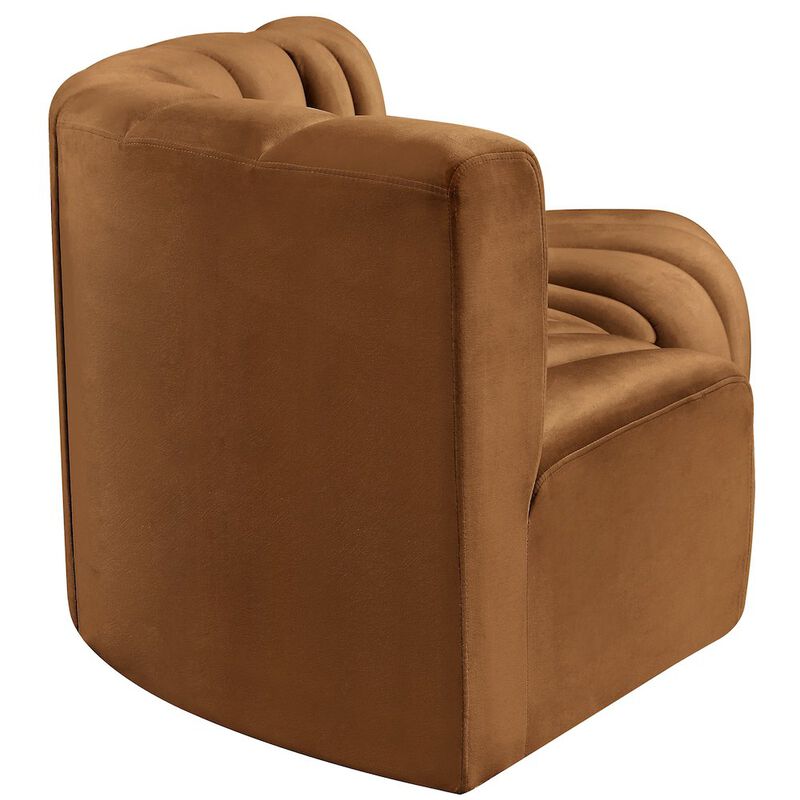 Meridian Furniture Arc Saddle Velvet Modular Sofa