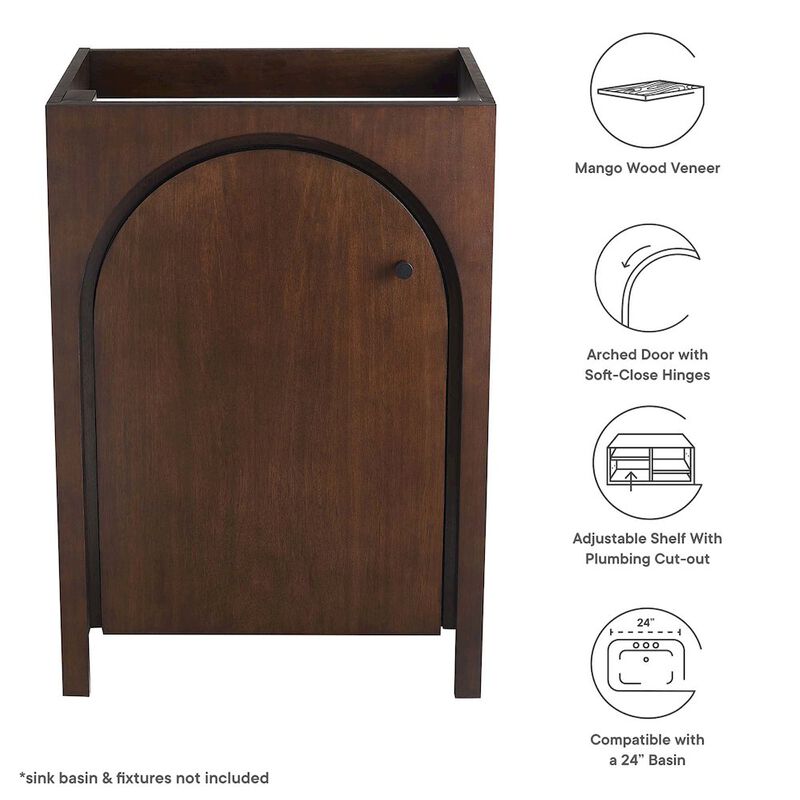 Appia 24" Bathroom Vanity Cabinet (Sink Basin Not Included) image number 1
