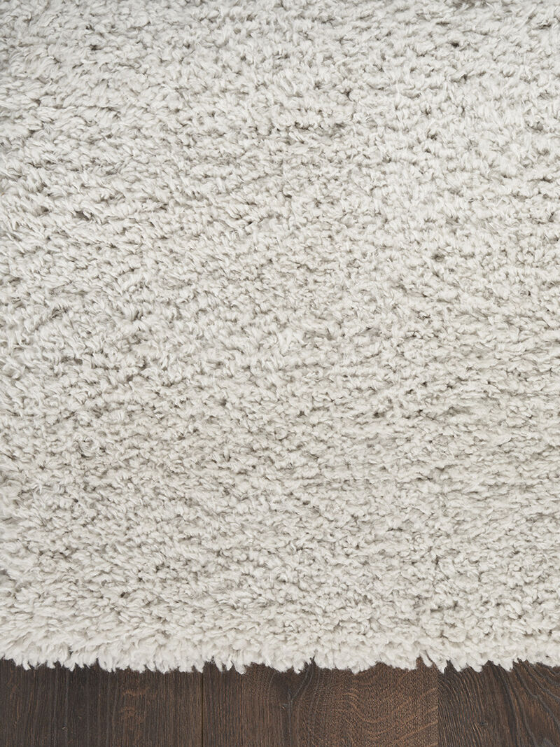 Modern Shag MMD02 Silver 5'3" x 7' Rug