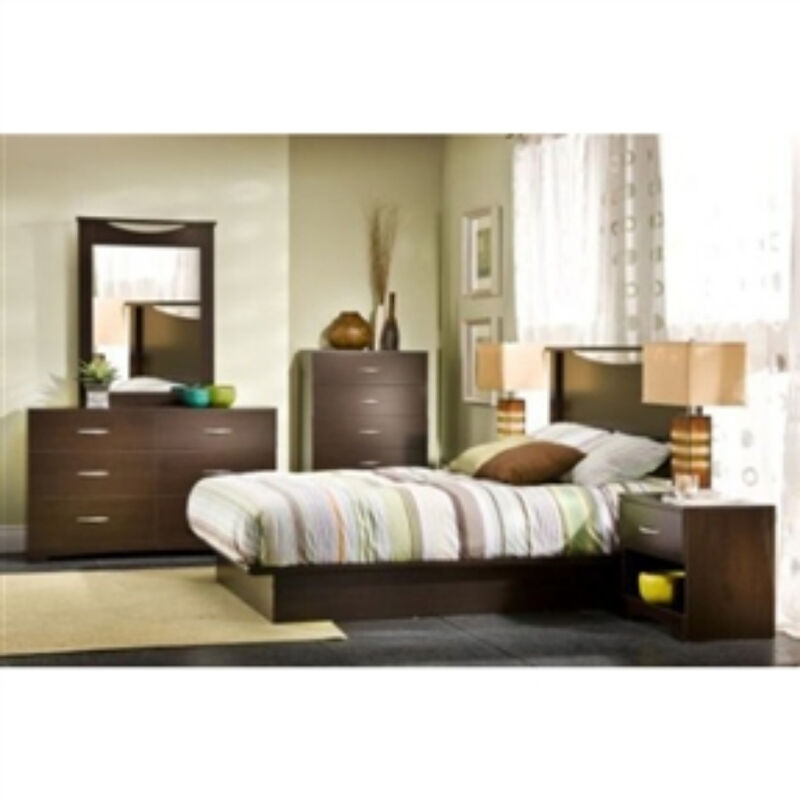 Modern 6-Drawer Bedroom Dresser for Clothes Storage and Organization