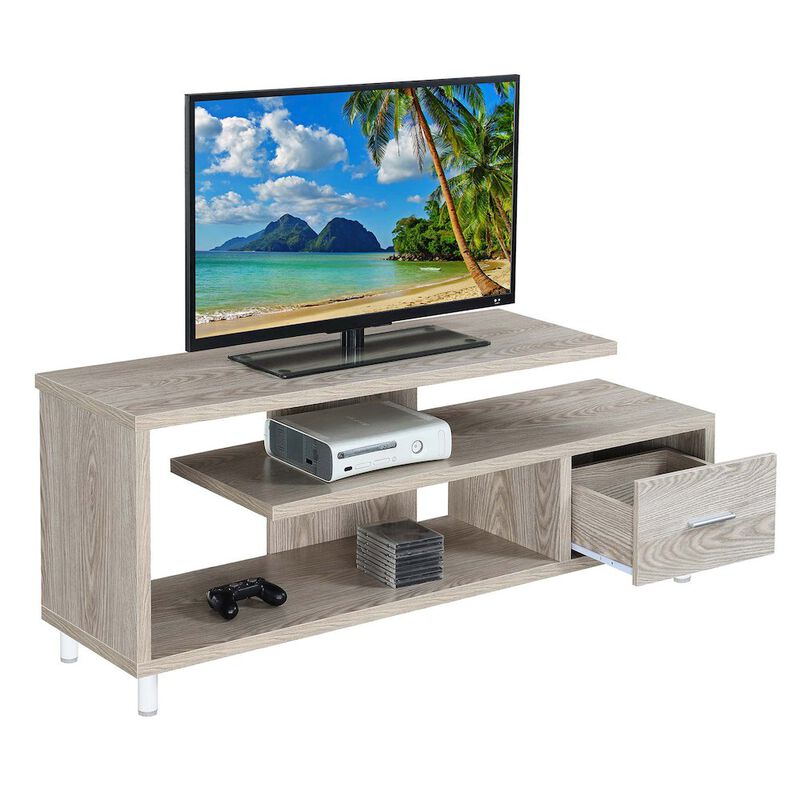 Convience Concept, Inc. Seal II 1 Drawer TV Stand with Shelves for TVs up to 65 Inches