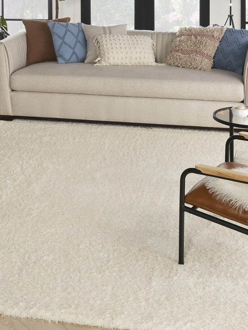 Dreamy Shag DRS05 Ivory 9' x 12' Rug