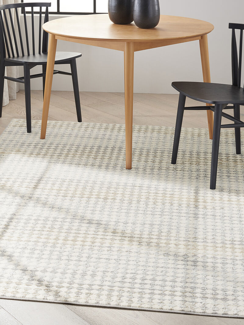 CK950 Rush CK958 Ivory/Multicolor 5'3" x 7'3" Rug image number 4